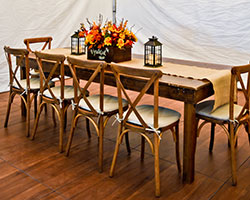 Rustic Table & Chair Rentals