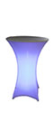 LED Spandex Cocktail Table