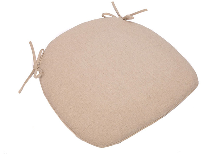 Burlap Chair Cushions